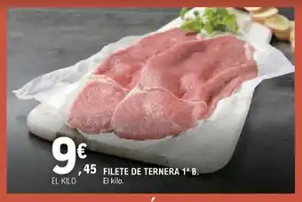 E.Leclerc FILETE DE TERNERA 1º B. oferta