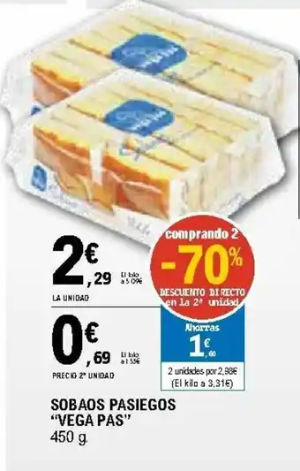E.Leclerc Vega Pas Sobaos Pasiegos 450g oferta