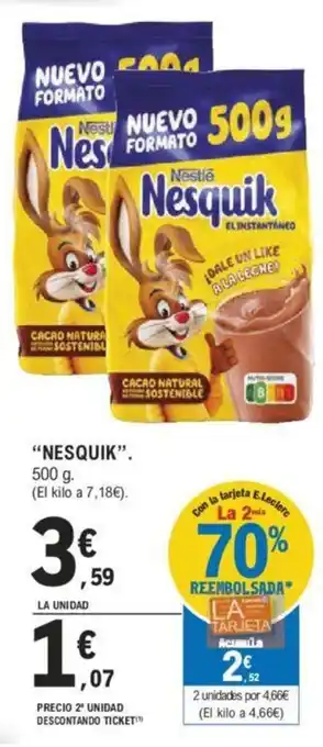 E.Leclerc "NESQUIK" oferta