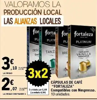 E.Leclerc Fortaleza Cápsulas De Café oferta