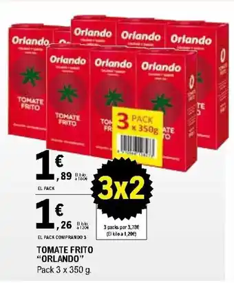 E.Leclerc Orlando Tomate frito 3x350g oferta