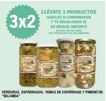 E.Leclerc Bujanda Verduras Espárragos Yemas De Espárrago Y Pimientos oferta