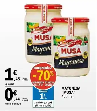 E.Leclerc Musa Mayonesa 450ml oferta