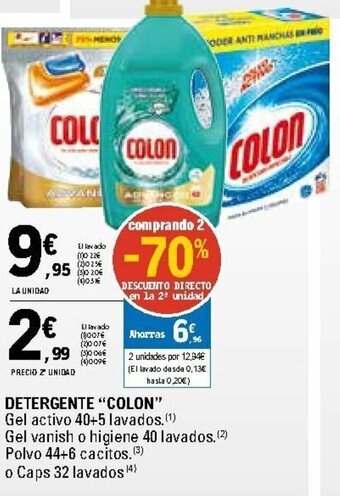 E.Leclerc Colon Detergente oferta