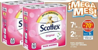 E.Leclerc Scottex Papel Higienico Original oferta