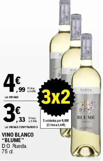 E.Leclerc Blume Vino Blanco 75cl oferta