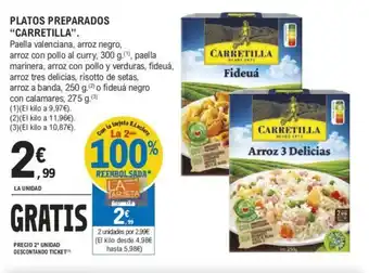 E.Leclerc PLATOS PREPARADOS "CARRETILLA" oferta
