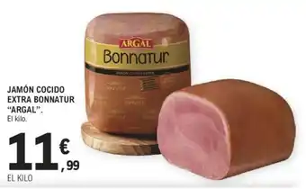 E.Leclerc JAMÓN COCIDO EXTRA BONNATUR "ARGAL" oferta
