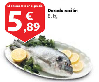 Alcampo Dorada ración oferta