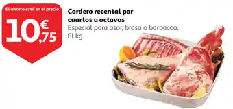 Alcampo Cordero recental por cuartos u octavos Especial para asar, brasa o barbacoa oferta