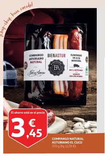 Alcampo Compango Natural Asturiano El Cuco 270g oferta