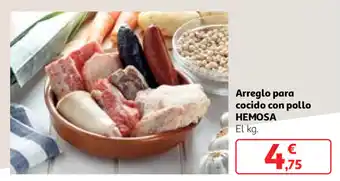 Alcampo Hemosa Arreglo para cocido con pollo oferta