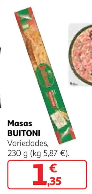 Alcampo Masas Buitoni 230g oferta