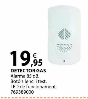 Fes Més Detector de gas oferta
