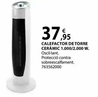 Fes Més Calefactor de torre ceràmic oferta