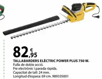 Fes Més Tallabarders elèctric power plus 795w oferta