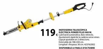 Fes Més Motoserra telescòpica elèctrica oferta