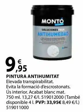 Fes Més Pintura antihumitat oferta