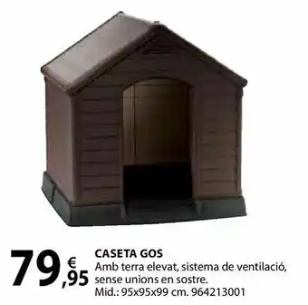 Fes Més Caseta gos oferta