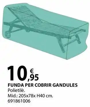 Fes Més Funda per cobrir gandules oferta