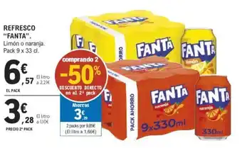 E.Leclerc REFRESCO "FANTA" oferta