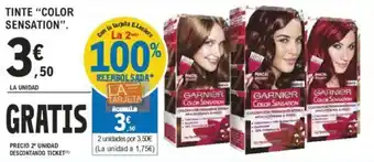 E.Leclerc TINTE "COLOR SENSATION". oferta