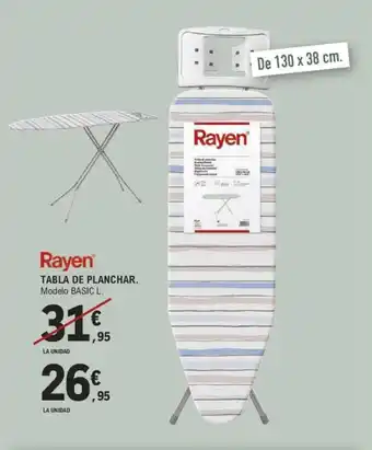E.Leclerc TABLA DE PLANCHAR. oferta