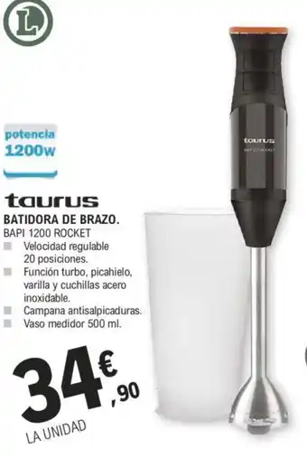 E.Leclerc BATIDORA DE BRAZO. oferta
