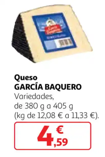 Alcampo Queso García Baquero 380g a 405 g oferta