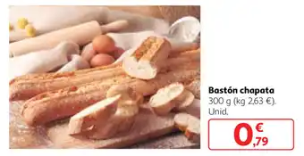 Alcampo Bastón chapata 300g oferta