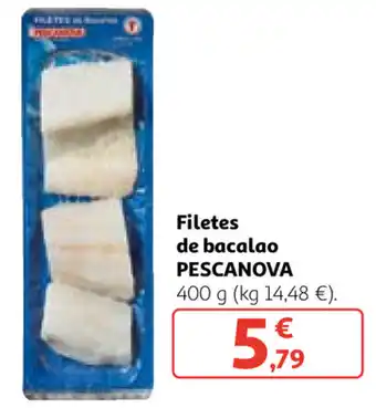 Alcampo Pescanova Filetes de bacalao 400g oferta
