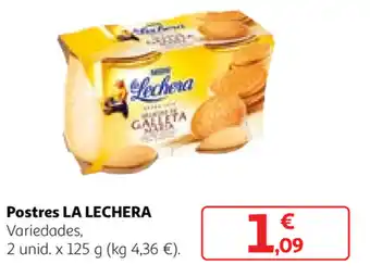 Alcampo Postres La Lechera 2 unid. x 125 g oferta