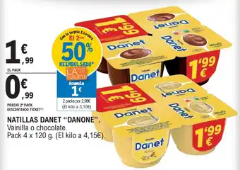 E.Leclerc NATILLAS DANET "DANONE". oferta