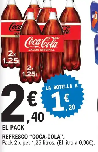 E.Leclerc REFRESCO "COCA-COLA". oferta