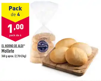 ALDI El Horno De Aldi Mollete 360g oferta