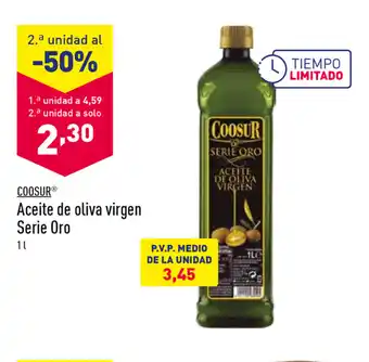 ALDI Coosur Serio Oro Aceite de oliva virgen 1L oferta