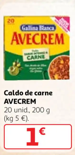 Alcampo Avecrem Caldo de carne 200g oferta