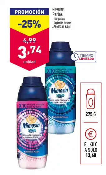 ALDI Mimosin Perlas 275g oferta