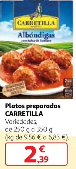 Alcampo Carretilla Platos preparados 350g oferta