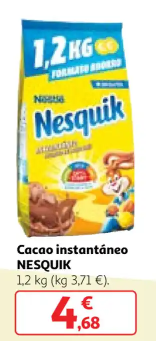 Alcampo Nesquik Cacao instantáneo 1,2kg oferta