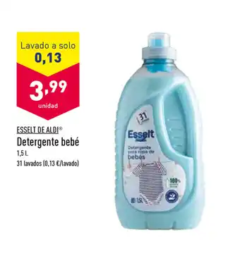 ALDI Esselt De Aldi Detergente bebé 1,5 L oferta