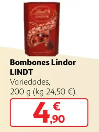 Alcampo Lindt Bombones Lindor 200g oferta