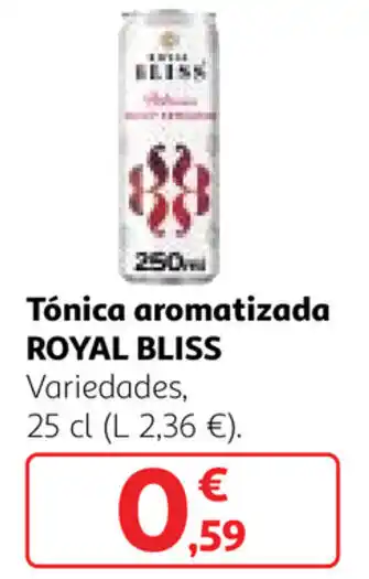 Alcampo Royal Bliss Tónica aromatizada 25cl oferta