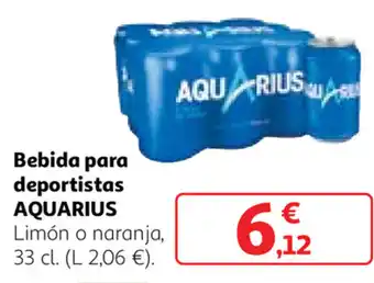 Alcampo Aquarius Bebida para deportisas 33cl oferta