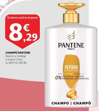 Alcampo Champú Pantene 1l oferta
