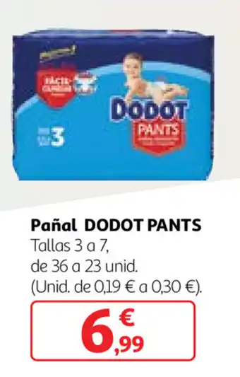 Alcampo Dodot Pants Pañal oferta