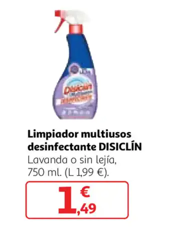 Alcampo Disiclin Limpiador multiusos desinfectante 750ml oferta