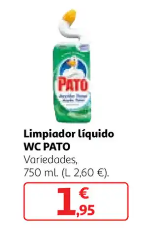 Alcampo WC Pato Limpiador liquido 750ml oferta