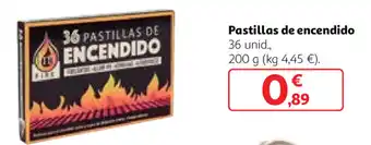Alcampo Pastillas de encendido 200g oferta