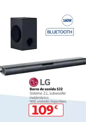 Alcampo LG Barrad de sonido S12 oferta